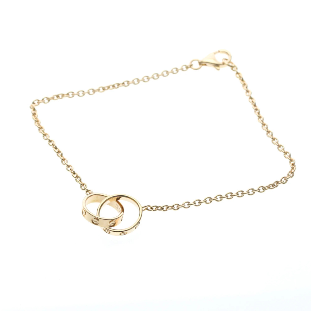 Cartier Baby Love Bracelet Pink Gold (18K) No Stone Charm Bracelet Pink Gold